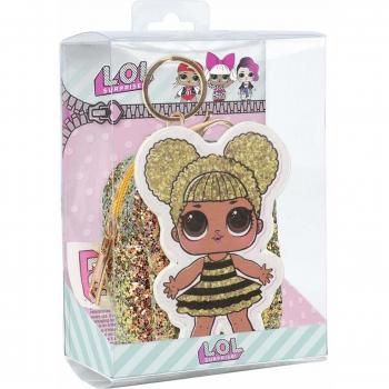 Cerdá Geldbörse LOL mit Schlüsselanhänger, 18 cm, Gold