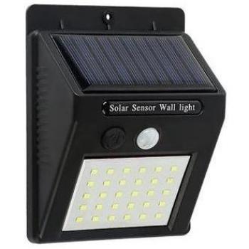 Applique muro solare LED Elbat 30 lumen 6500K batteria 1200mAh