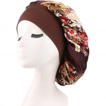 Bonnet de nuit en satin