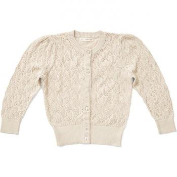 Ropa de Verano Infantil: Cárdigan Jacquard y Top Calado