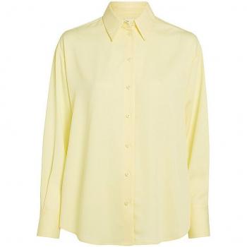Calvin Klein Hemd für Frauen K20K206777 Gelb Relaxed Fit 40