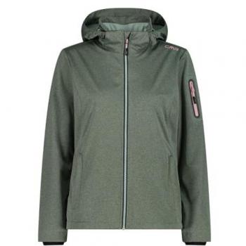 CMP Giacca Softshell Donna Verde Melange