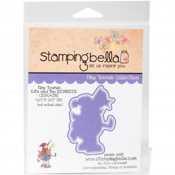 Metal Bella Rita & Reindeer Cutting Die – Multi‑Color