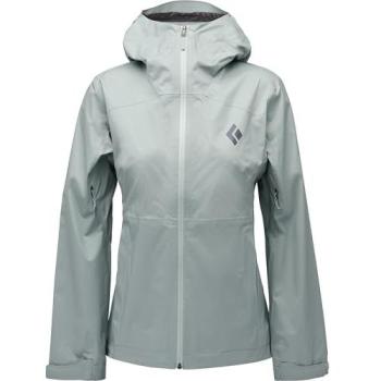 Black Diamond Veste Imperméable et Respirante Femme Fineline Shell L Vert