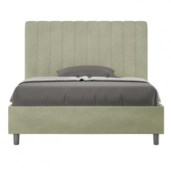 Cama Agueda Microfibra Té Verde 120x190 Sin Somier