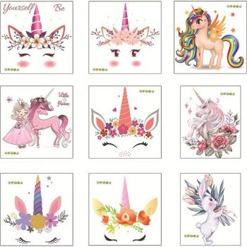 Calcomanías impermeables de dibujos animados para inodoro