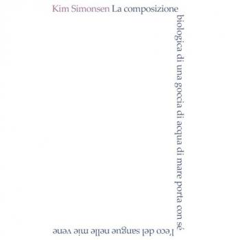 La composizione biologica di una goccia di acqua di mare porta con sé l'eco del sangue nelle mie vene