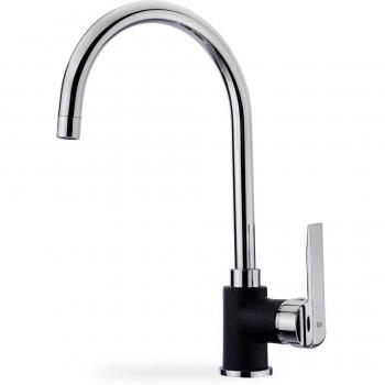 TEKA Grifo de cocina IN 995 NEGRO. 53995120Q, Negro, Sobre encimera