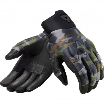 Guanti da moto Rev'it Spectrum Camo Verde Scuro Nero Marrone taglia L