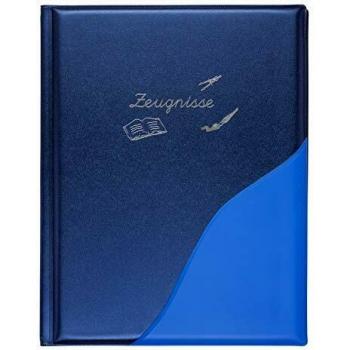 Idena Portfolio 20015 – 12 Hüllen, Blau Metallic, Einpackung