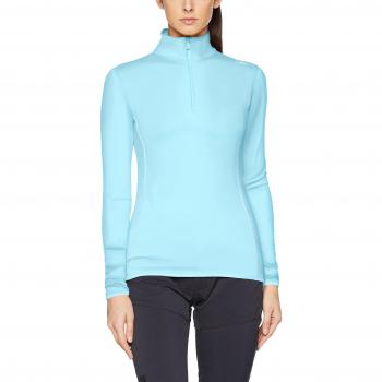 CMP Damen Funktionsrolli Fleece, Türkis (Sky light), Größe 46