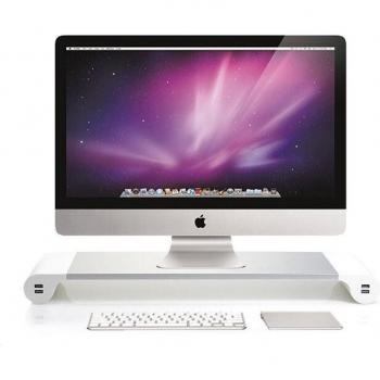 Space-Saving Laptop Monitor Height Adjustable Bracket