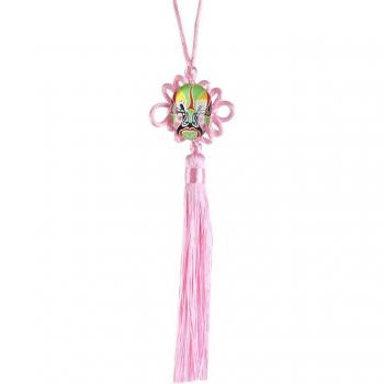 DIY Polyester Opera Face Tassel for Cellphone Decoration