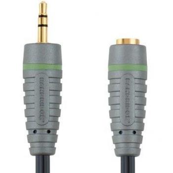 Bandridge Stereo-Audio-Kabel (3.5mm, 3m, schwarz), Artikelnummer: BAL3603