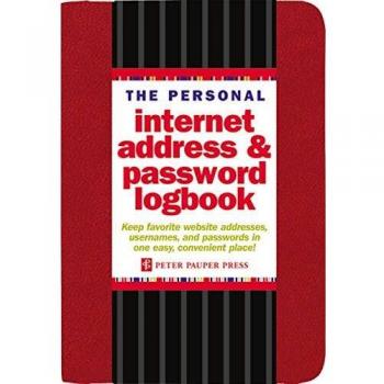 The Personal Internet Address & Password Logbook