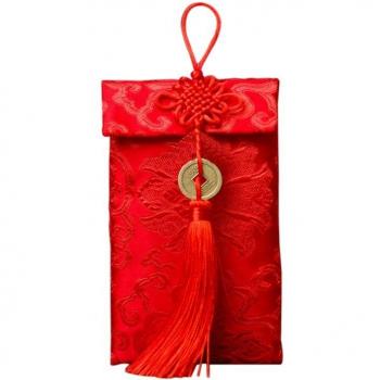 Universal Year Wedding Red Pocket Bag