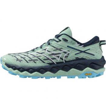 Mizuno Wave Mujin 10 Talla 37, Verde y Azul Marino, Mujer, AW24