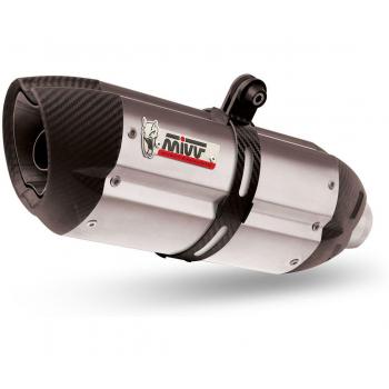 Kompleet MIVV SUONO RVS systeem Yamaha YZF R125 (2008‑2013)
