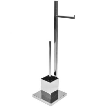 HTI-Line Badezimmerzubehör: Papierhalter & WC‑Bürste – Corse in OVP