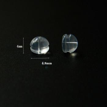 Kit de bouchons d'oreilles en silicone transparent 5mm