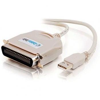 Parallel USB 1284 Kabel – 1,8 m, C2G, Beige