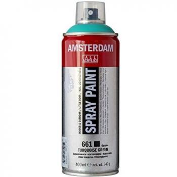 Talens Amsterdam Spuitbus 400ml Turkoois Groen