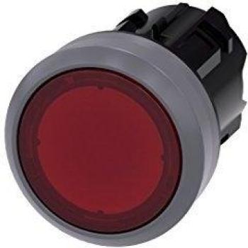 Siemens SIRIUS ACT Leuchtdrucktaster Metall rot matt