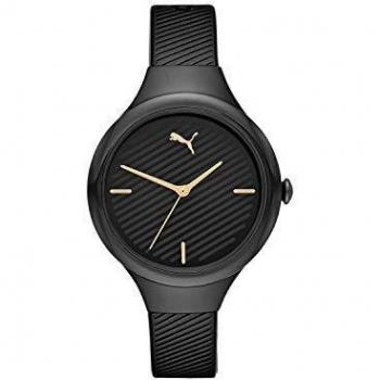 PUMA Reloj de Mujer, Diseño Contour, Correa de Poliuretano, 36 mm