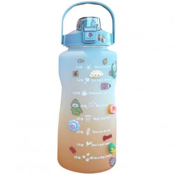 Bouteille d'eau givrée 2000ml pour activités en plein air