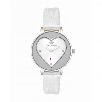 Juicy Couture JC1235SVWT Silver/White Watch