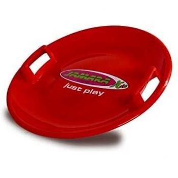 Platillo de nieve rojo 60 cm