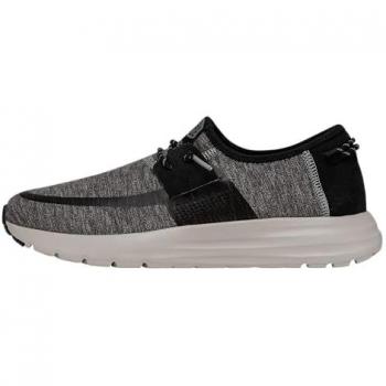 Hey Dude Herren Sneakers Sirocco Dual Knit Grau 45
