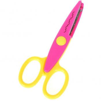 5-Color Decorative Wave Scissors
