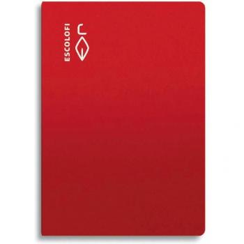 Escolofi Libreta A4 Pauta 3,5 mm Naranja Grapada