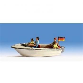 Motorboat Model Figures, HO Scale – Noch 16820