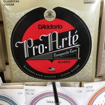 D'Addario EJ45C Pro‑Arte Classical Composites