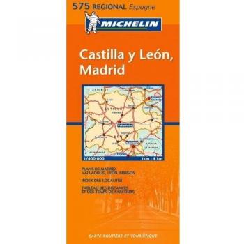 Castilla y Leon, Madrid (Michelin Regional Maps)