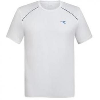 Diadora Herren T-Shirt Core in Weiß, Größe L