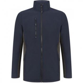 Henbury Unisex Kontrast-Softshell-Jacke