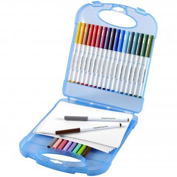 Crayola Washable Super Tips Marker and Paper Combo