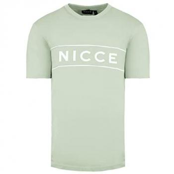 Mittelgroßes Nicce Geti T-Shirt in Grün – Recycelte Materialien