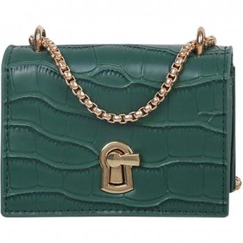 PU Leather Mini Square Flip Bag