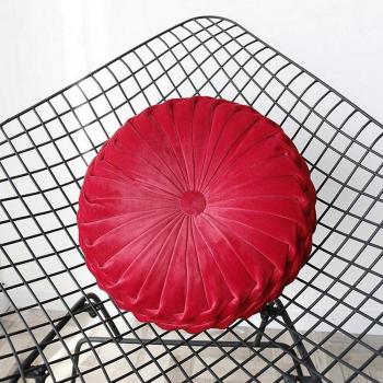 Coussin Plissé Rouge Maison & Voiture