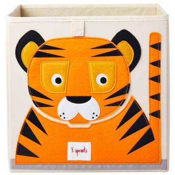 Cube de rangement jouets Tigre