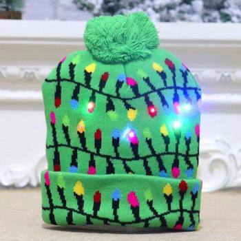 Luminous Cartoon Christmas Cap