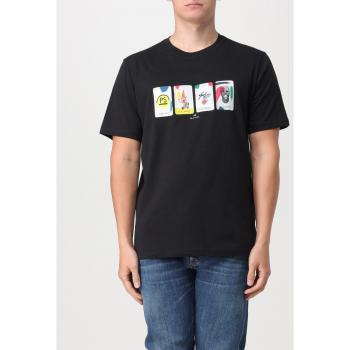 T-Shirt Paul Smith con Stampa Tarot Cards Nero Taglia L