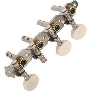 Accordeur de Mandoline Cheville 8 Boutons (4L+4R) Perles Blanches