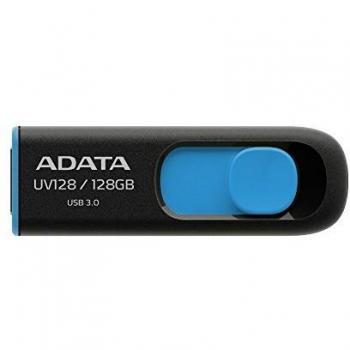 ADATA DashDrive UV128 128GB USB flash drive USB Type-A 3.2 Gen 1 (3.1 Gen 1) Black Blue
