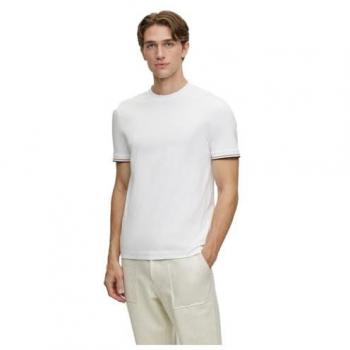 BOSS T-Shirt mit Signature-Streifen