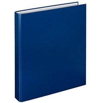 Veloflex Ordner Basic A4, PP kaschiert, 2-D-Ring-Mechanik, blau
